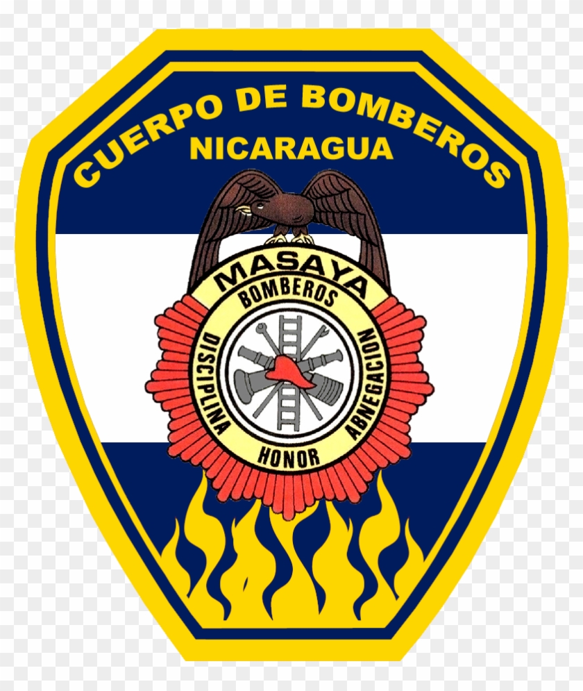 Benemérito Cuerpo De Bomberos De Masaya - Emblem Clipart