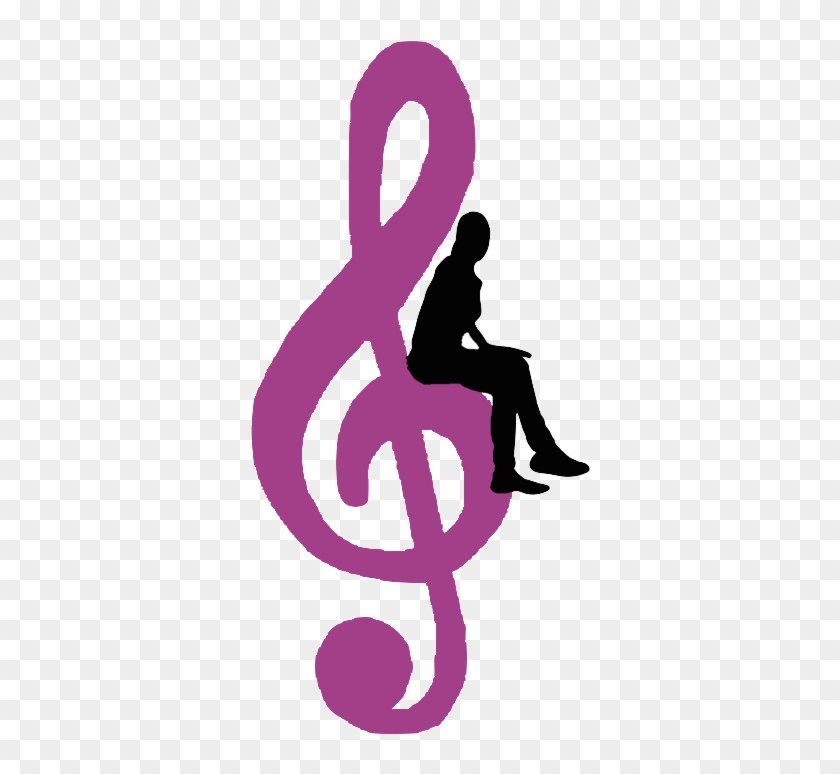 A Foreign Melody - Silhouette Clipart #3410492