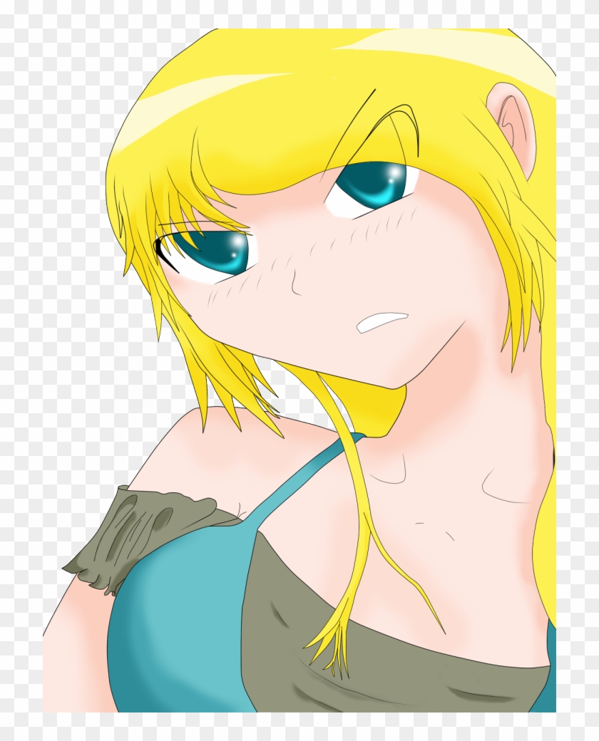 Rubia Ojos Azules 29990 - Chica Anime Rubias Con Ojos Azules Clipart