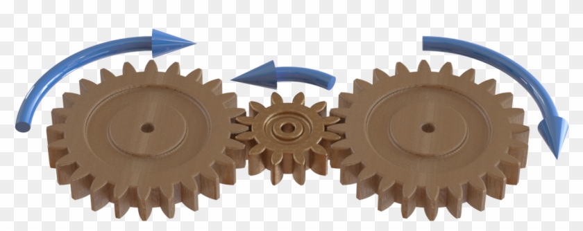 Engranaje Loco - Engranaje De Transmision Con Engranaje Loco Clipart #3411181