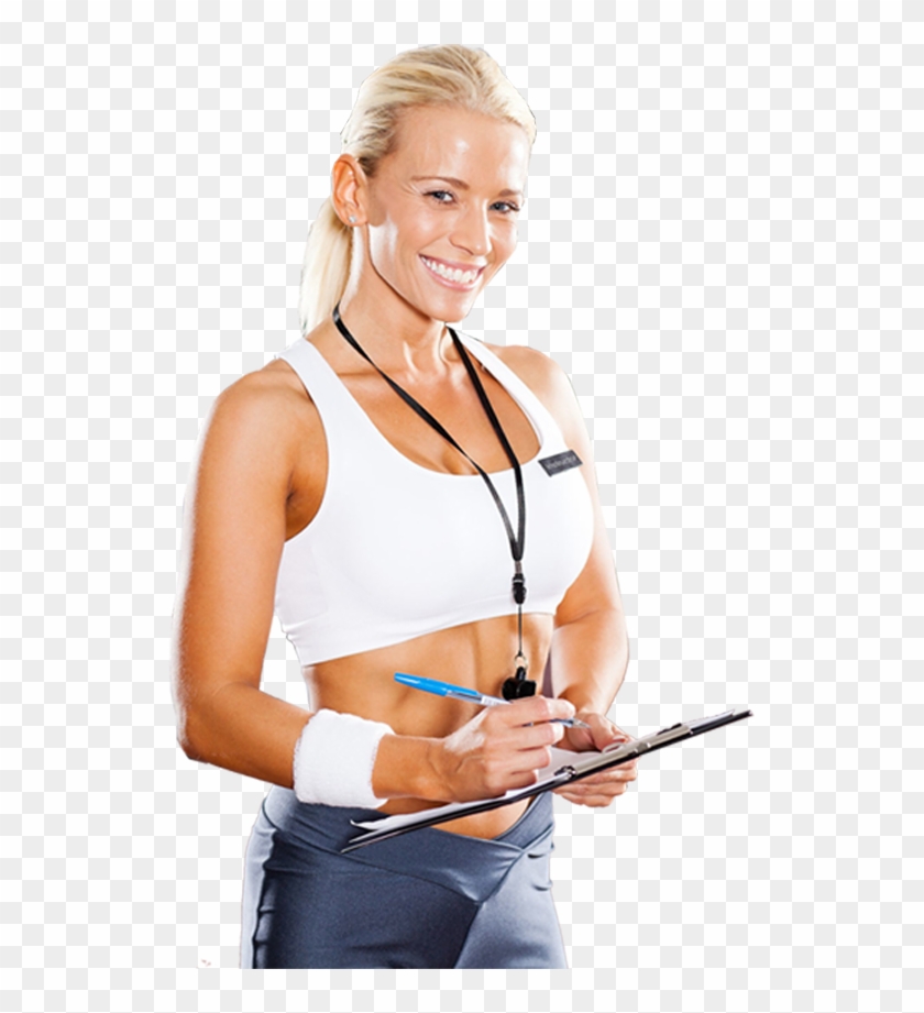 Personal Trainer Woman Png Clipart