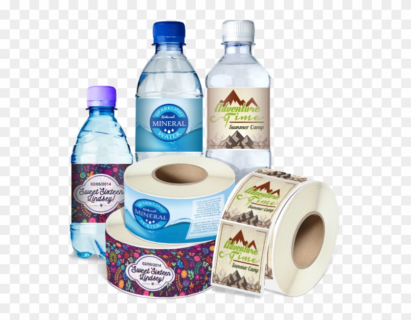 Stickers And Labels Are Used In Everyday Products, - Bottle Label Rolls Clipart