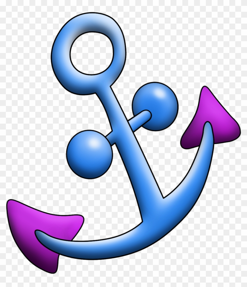 Ancla Infantil Png - Dibujos Anclas Infantiles Clipart #3411761