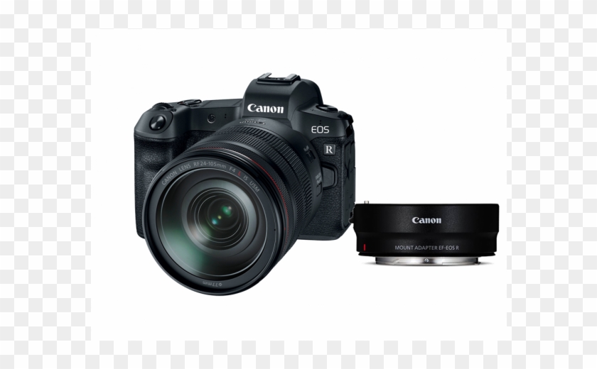 Kit Eos R C/ Lente Rf 24 105l Is Usm Adaptador Eos - Canon Eos 200d 18 55 Is Stm Clipart