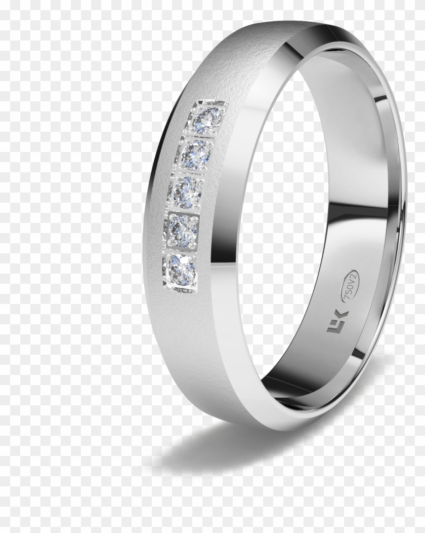 Sortija De Oro Blanco De 18k Modelo Letizia Superficie - Anillos De Matrimonio De Hombre Clipart