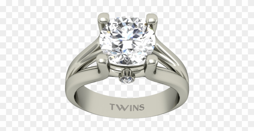 Anillo De Pedida Complicity Illusion - Diamantes Anillos Clipart #3412251