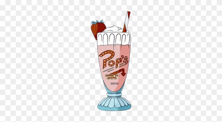 #popsicle #malteada #strawberry #fresa #chantilly #fresh - Pops Riverdale Clipart #3412402