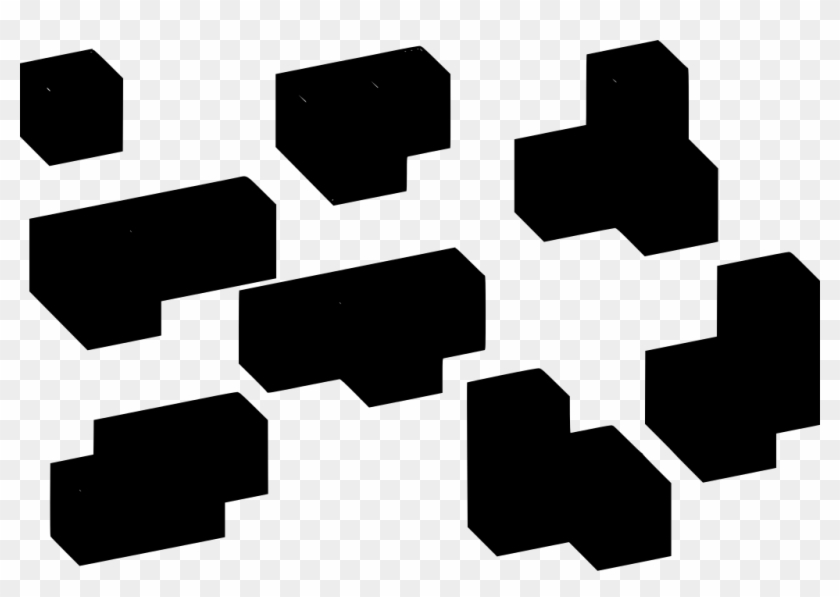 Download Png - 3d Tetris Blocks Clipart