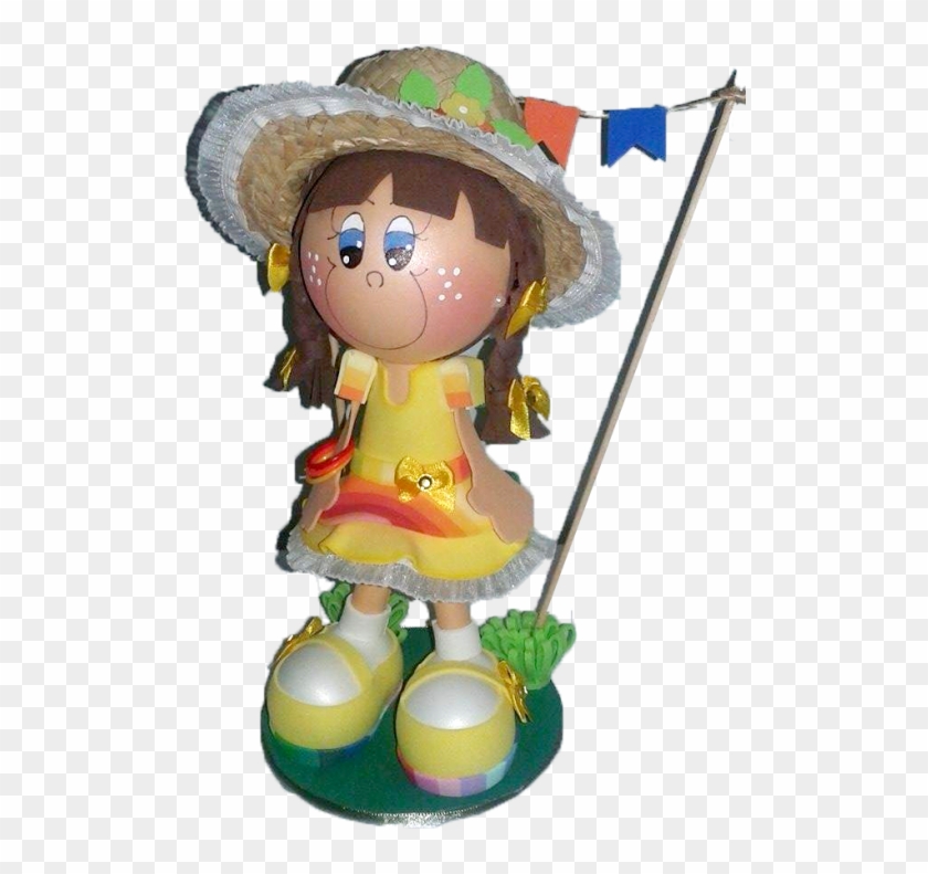 Categoria - - Boneca Caipira Em Eva Clipart