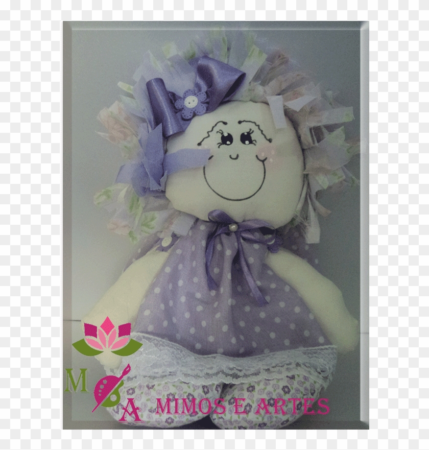 Boneca De Pano Sorriso Cor - Tulip Clipart