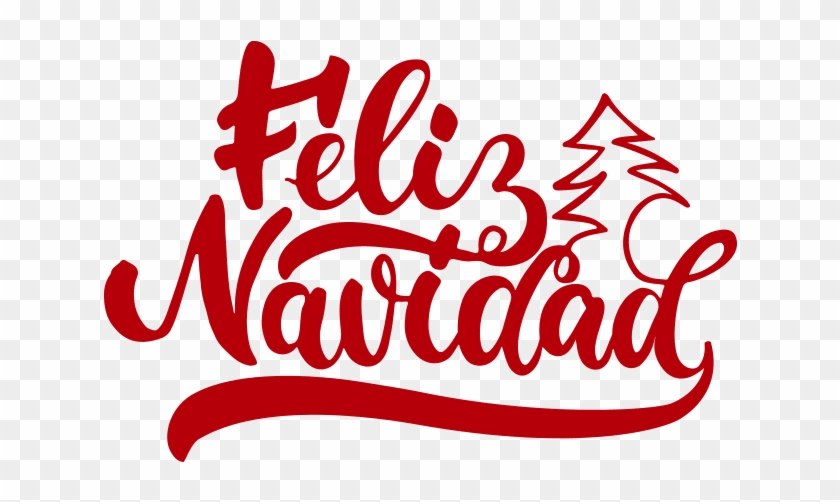 Navidad Feliz Christmas Year Free Transparent Image - Feliz Navidad Logo Png Clipart #3413372
