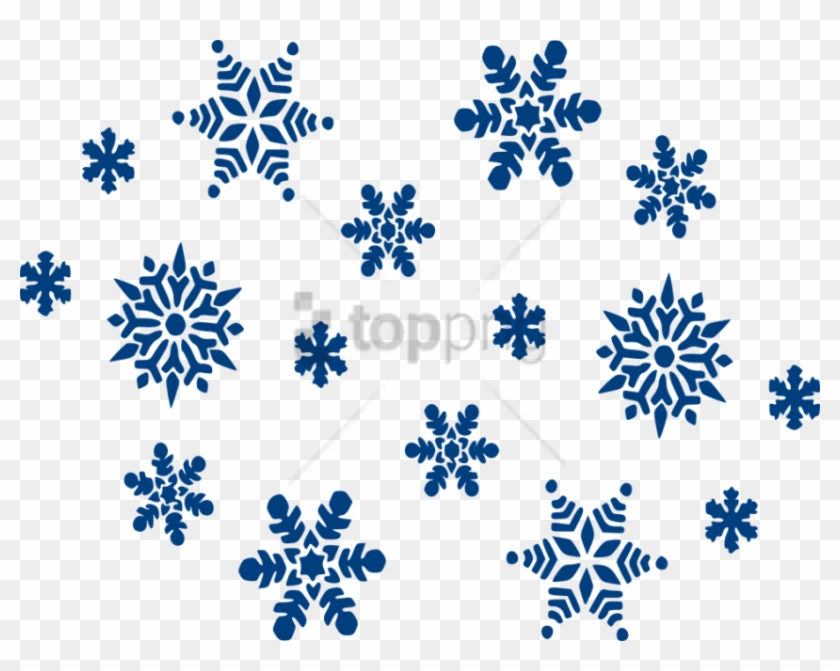 Free Png Copos De Navidad Png Image With Transparent - Blue Snowflakes Clipart #3413771