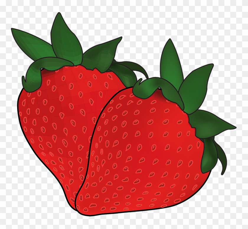 Strawberry Fruit Fresh - Strawberry Clipart