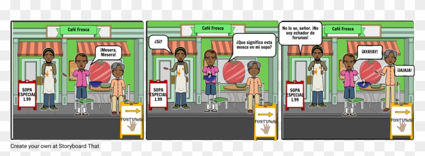 Hay Una Mosca En Mi Sopa - Cartoon Clipart #3414471