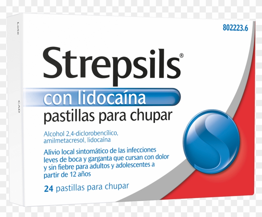 Strepsils Con Lidocaina - Strepsils Clipart #3414519