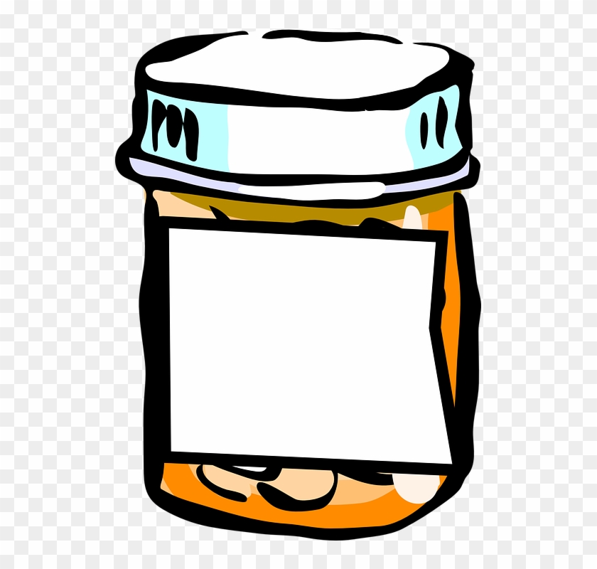 Medicine Vial Clip Art - Png Download