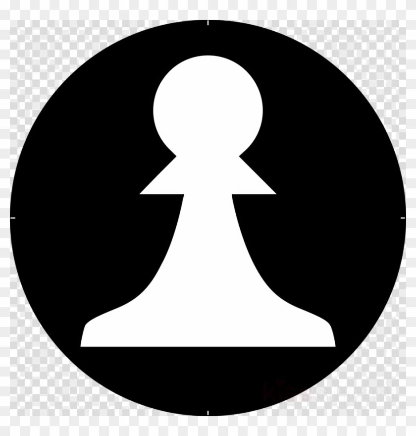 Chess Pawn Symbol Clipart Chess Piece Pawn , Png Download - Chess Piece Icon White Transparent Png