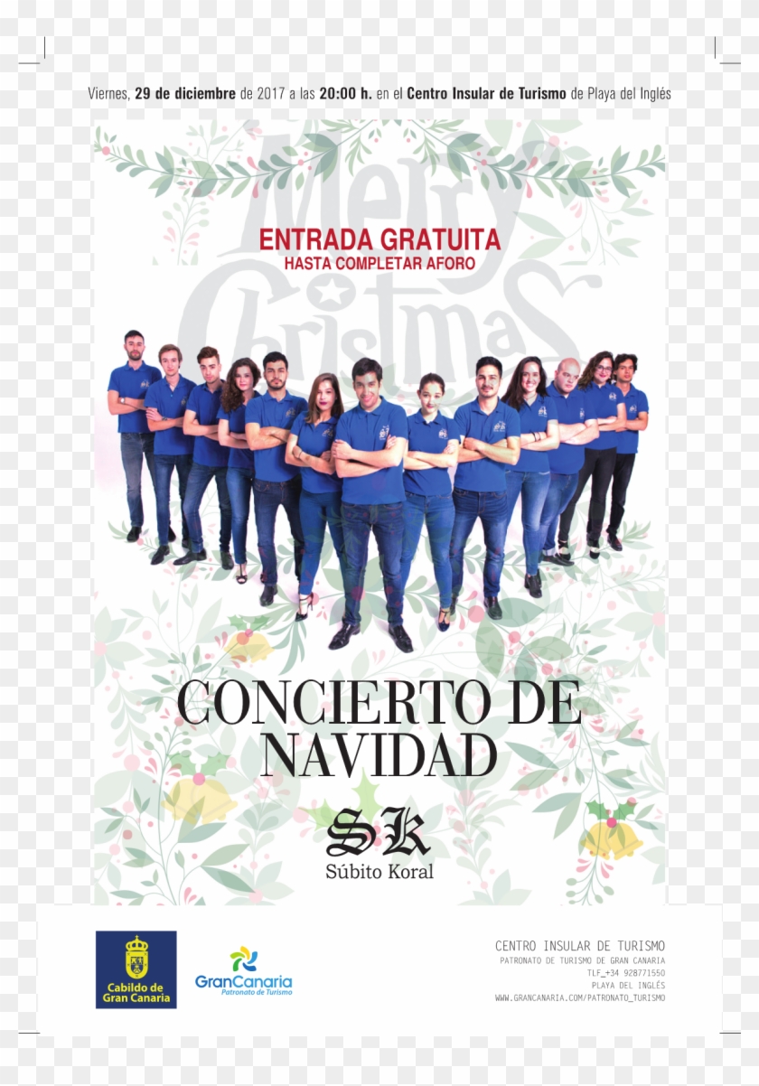 Concierto De Navidad ,viernes 29 De Diciembre A Las - Gran Canaria Clipart #3415003