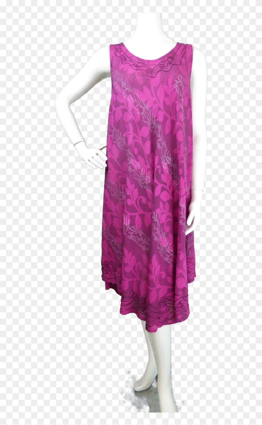 4665-summer Dress - Day Dress Clipart