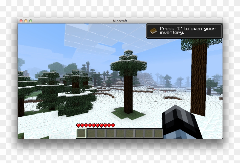 I Can See The Cloud And Snow Blocks Individually On - Enderdragon Minecraft Clipart