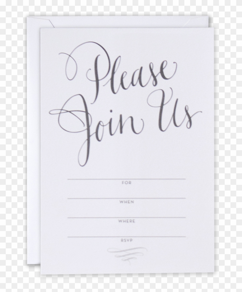 Please Join Us Png Clipart #3415400