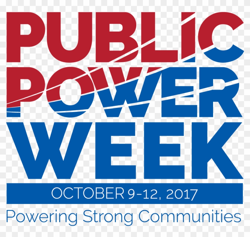 It's The Time Of Year We Celebrate Public Power Week - Poster Clipart #3415429