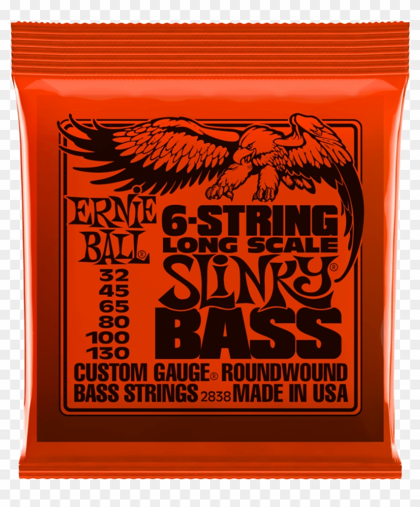 P02838 Updated Non Coated - Ernie Ball Strings Clipart #3415584