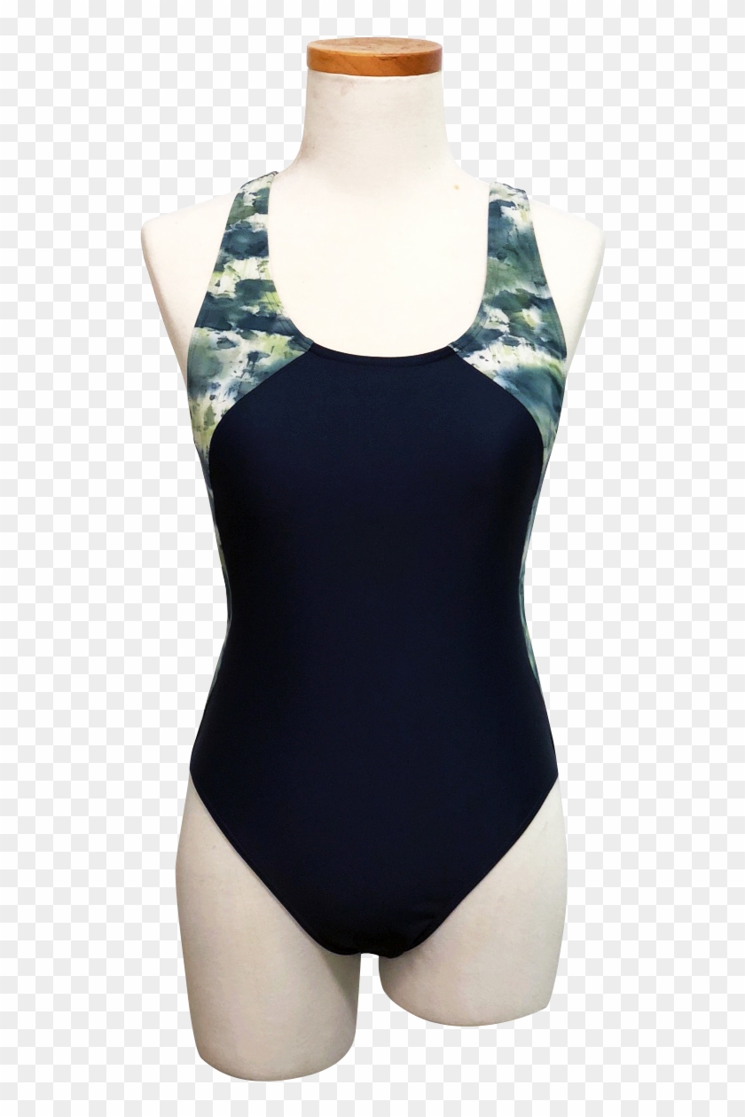 Women's Sporty Racing Swimsuit - Maillot Clipart #3415606