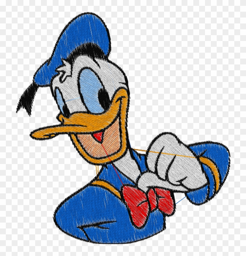Donald Duck, Duck, Minnie Mouse, Beak, Bird Png Image - Donald Duck In A Circle Clipart