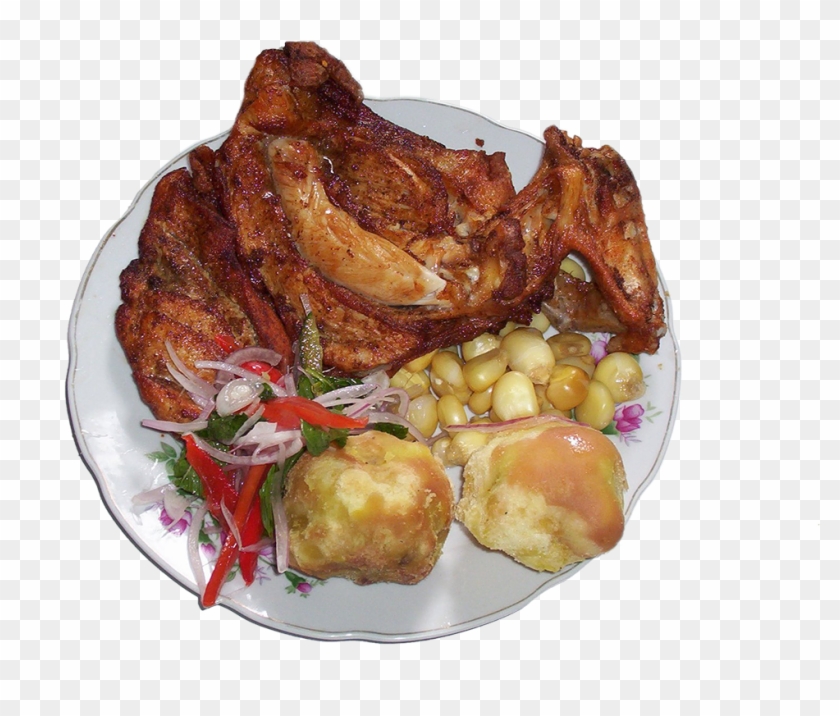 Platos De Comida En Png - Plato De Pollada Png Clipart #3415984