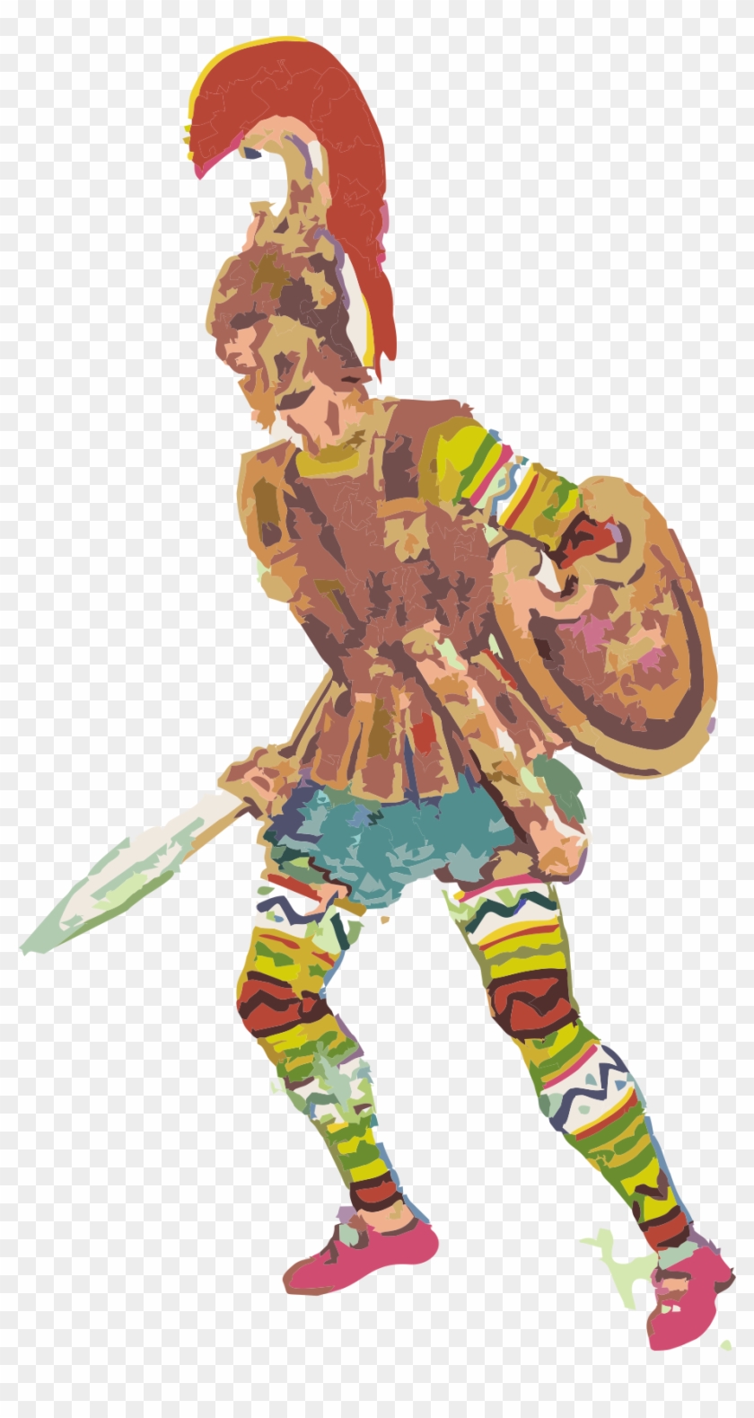 Soldado De Infantería Troyano - Soldados Troyanos Png Clipart #3416391