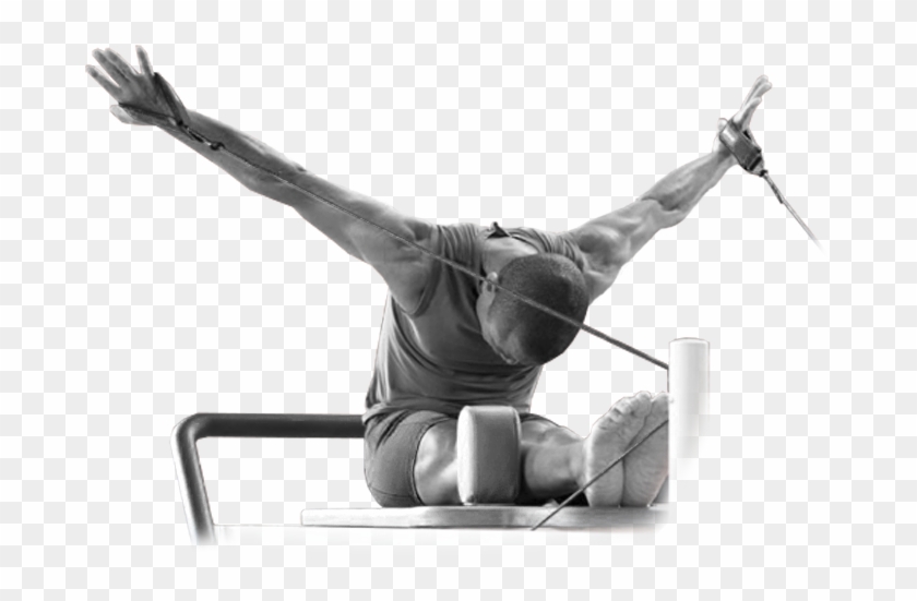 Welcome To Precision Pilates - Black Man Pilates Clipart #3416658