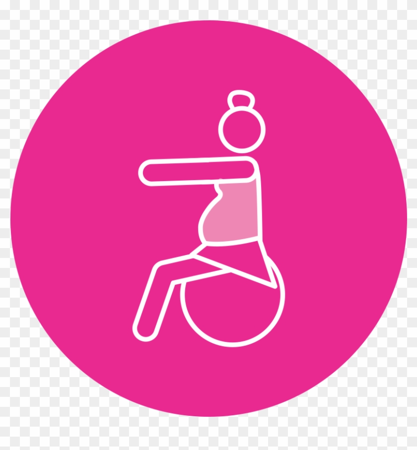 Bbb Icon Pilates - Graphic Design Clipart #3416791