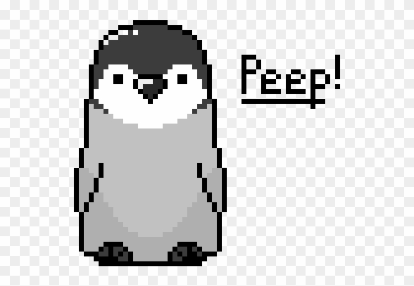 Baby Penguin - Piglet Cross Stitch Pattern Clipart