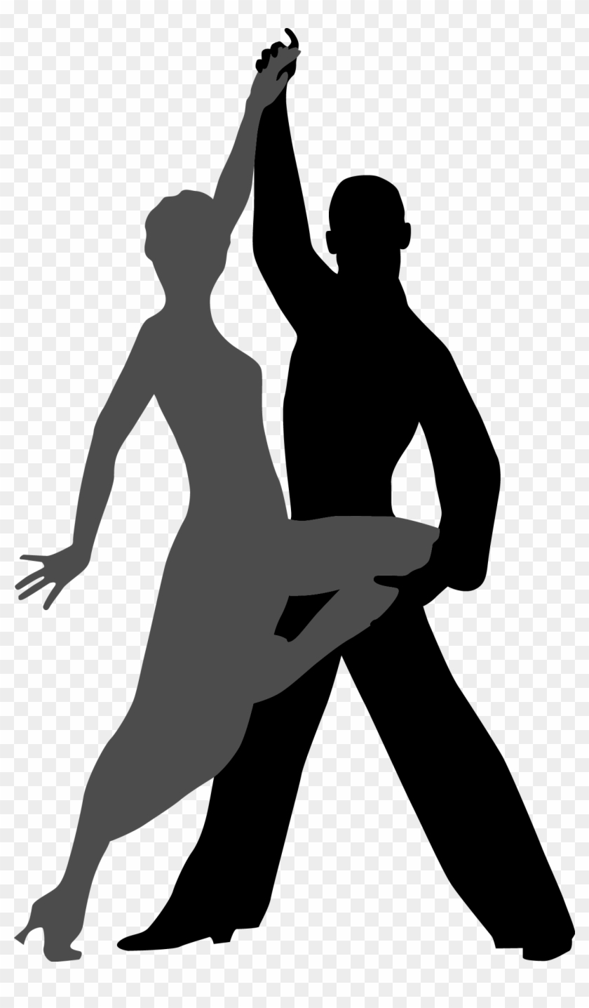 Silhouette Dancing Transprent - Black And White Goalie Clipart