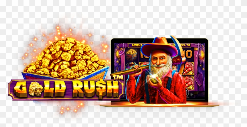 Gold Rush Slots Game Logo - Gold Rush Online Slot Pragmatic Play Clipart #3417335
