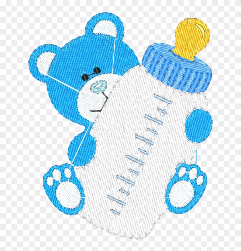 Ursinho Com Mamadeira Png Clipart #3417424