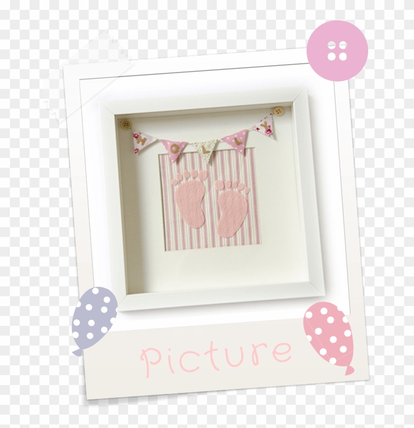 Image Of Personalised Baby Bunting Frame - Picture Frame Clipart #3417428