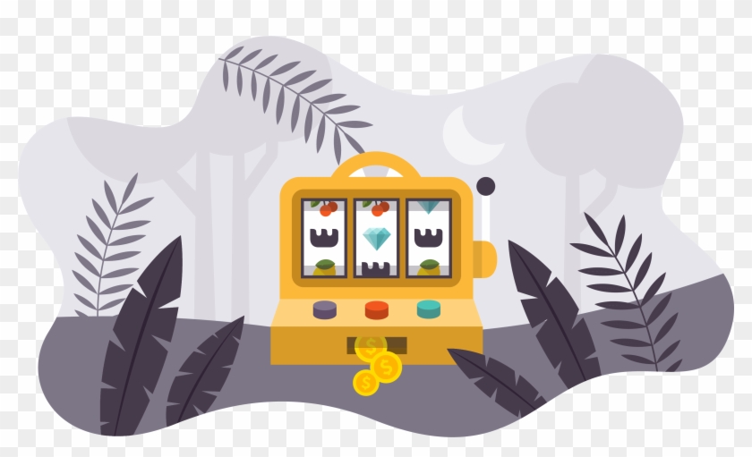 Guide To Playing Online Slots - Illustration Clipart
