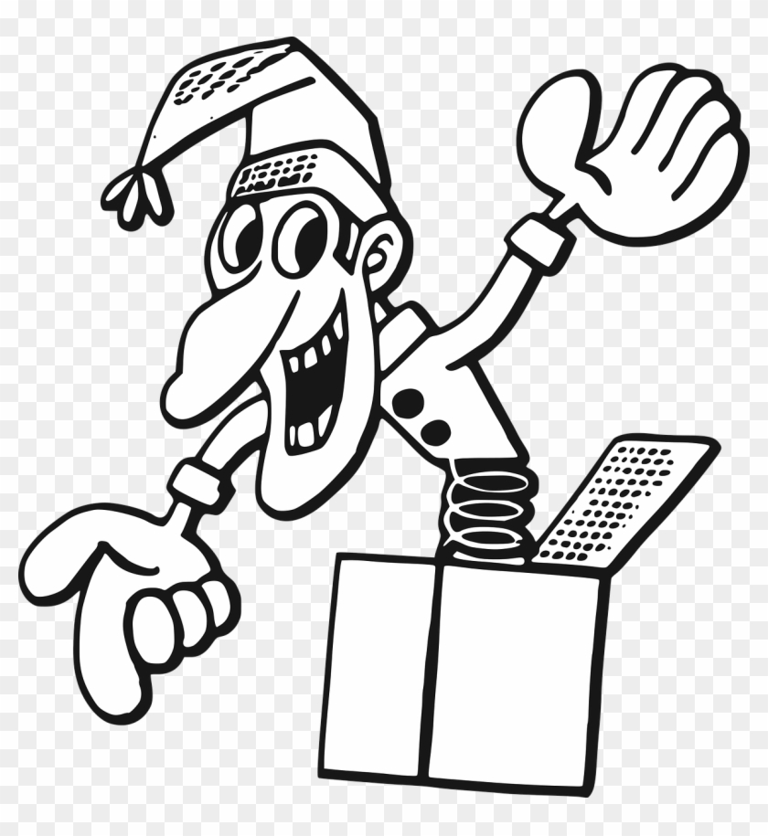 Christmas Jack In The Box Toy Png Image - Clipart Jack In The Box Transparent Png #3417638