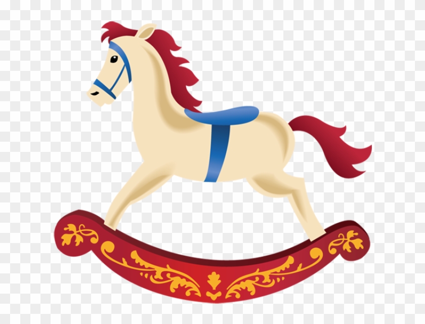 Christmas Toy Cliparts - Wooden Horse Toy Clipart - Png Download