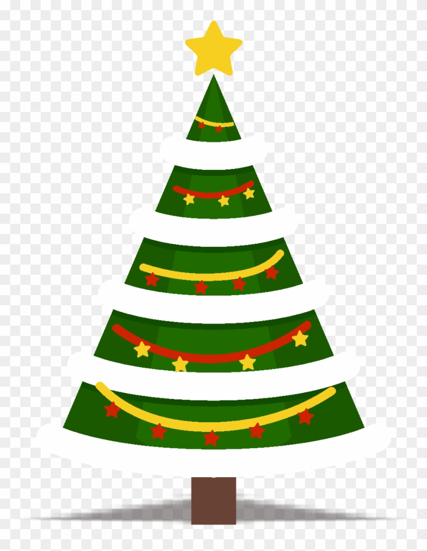 Christmas Tree Design Element Vector Png And Image - Christmas Tree Clipart