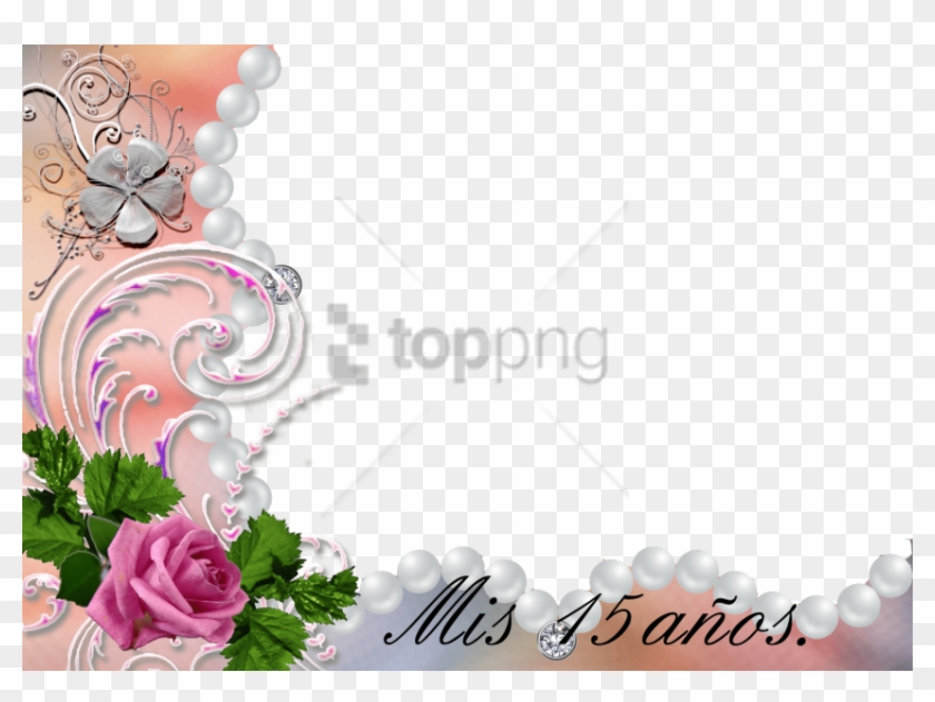 Free Png Fondo Para Tarjetas De Quinceañera Png Image - Fondos De Quince Años Clipart #3417881