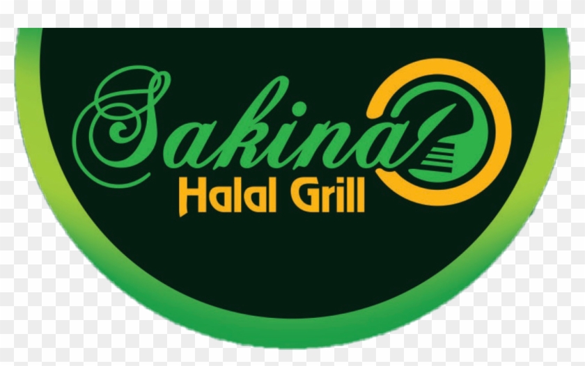 Sakina Halal Grill - Label Clipart #3417914