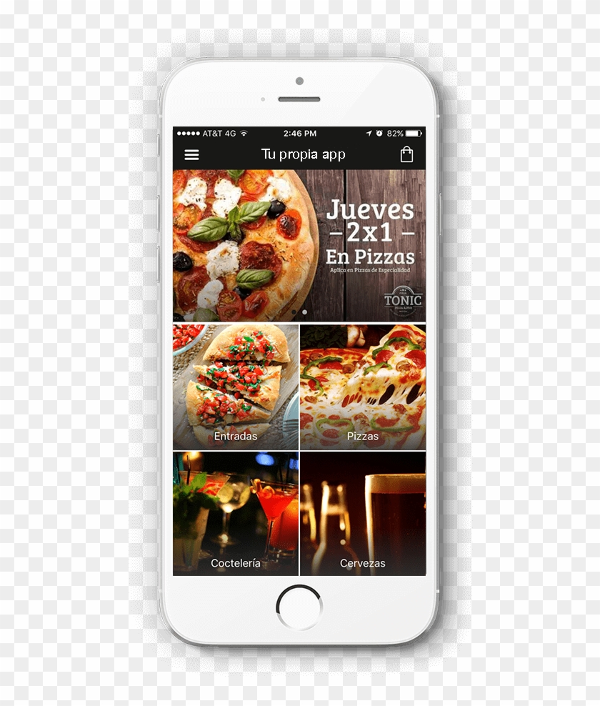 App Para Restaurantes - Smartphone Clipart #3418422