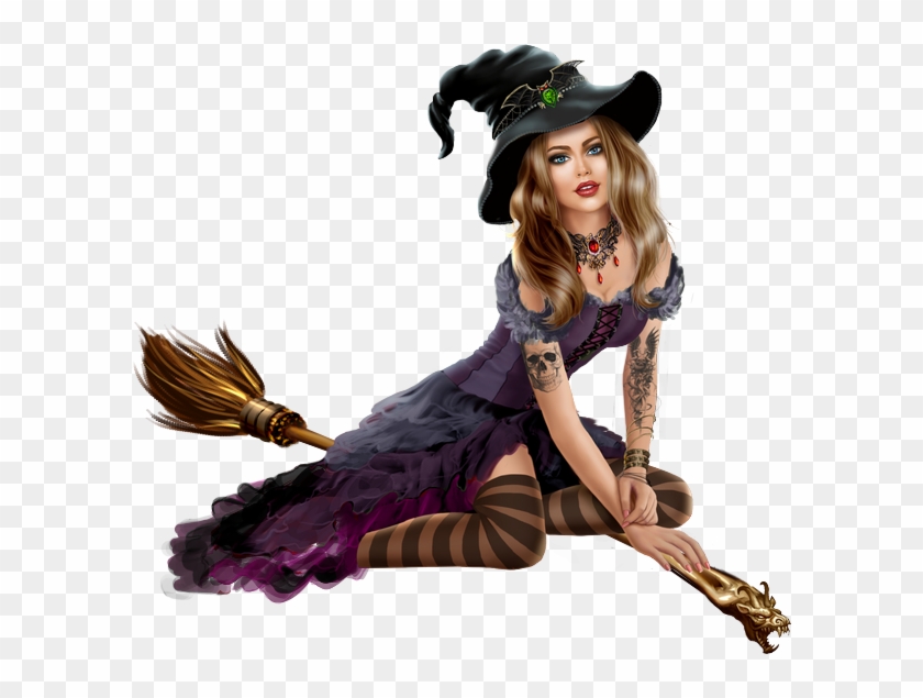 Sexy Witch Halloween Png Clipart #3418885