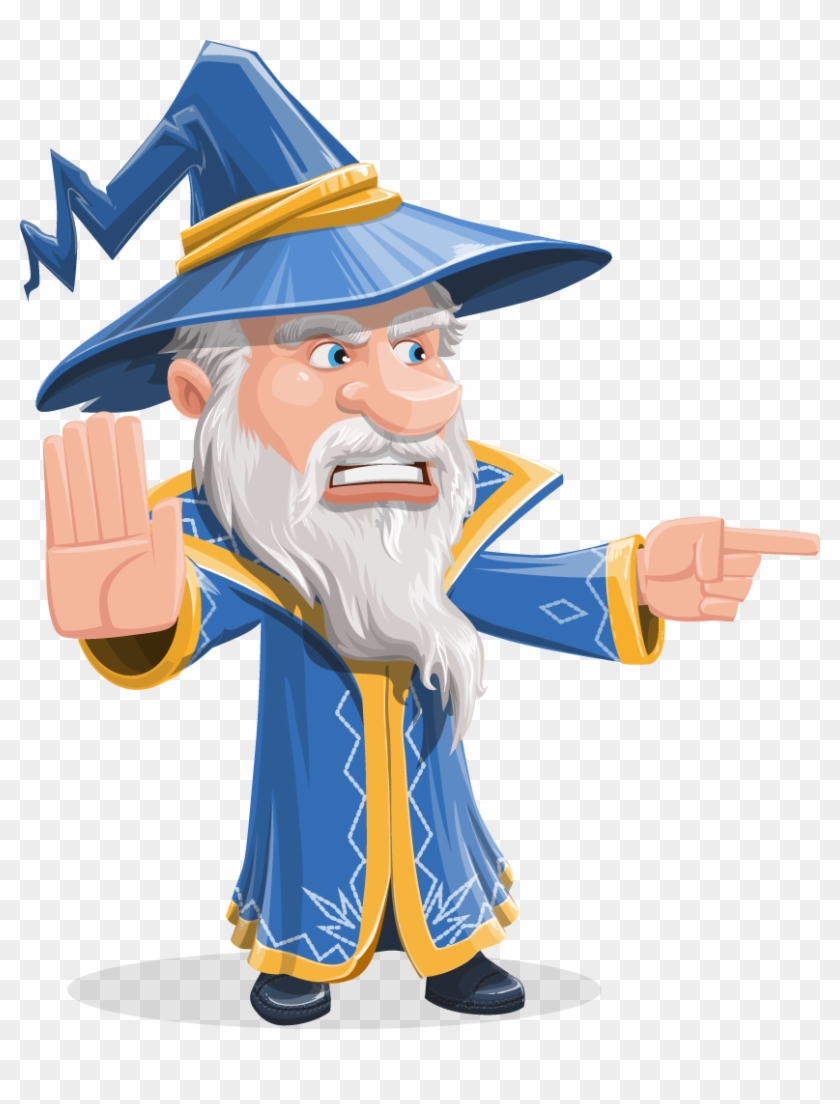Attention Please - Animated Wizard Clipart #3419148