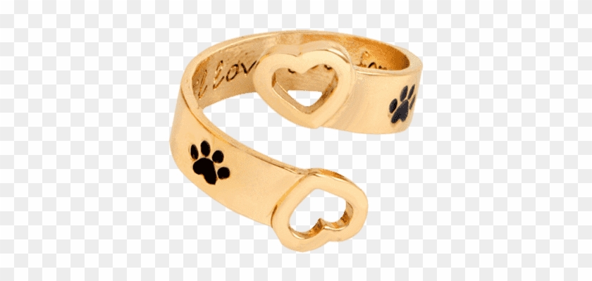 Huella De La Garra Del Amor Usted Anillo Para Siempre - Ring Clipart
