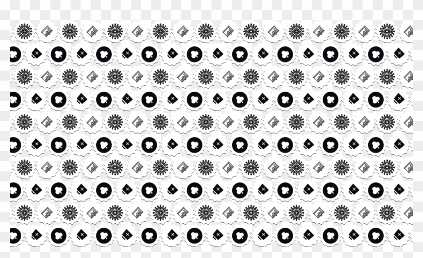 Text, Black, And, White, Pattern, Font, Design, Line, - Circle Clipart