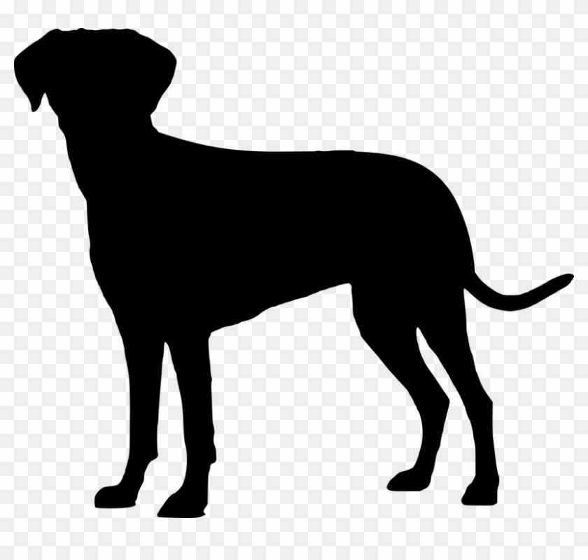 Silueta, Perro, Perrito, Animales, Casa De Perro, Es - Silhouette Chien Clipart